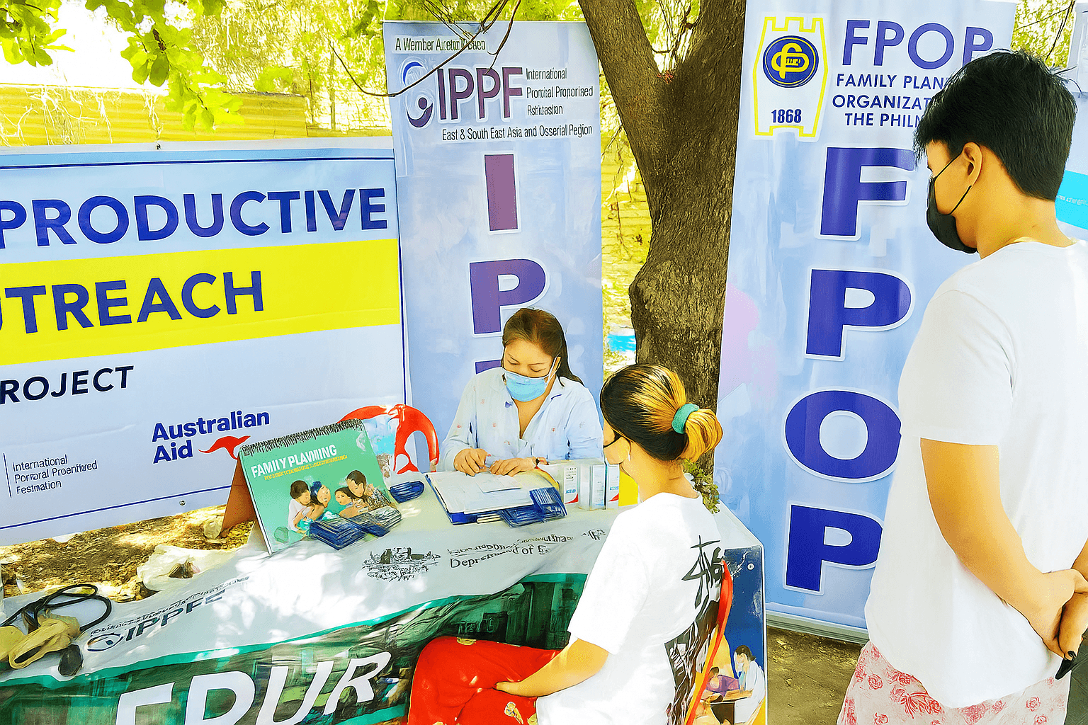 The logo of FPOP NCR Chapter